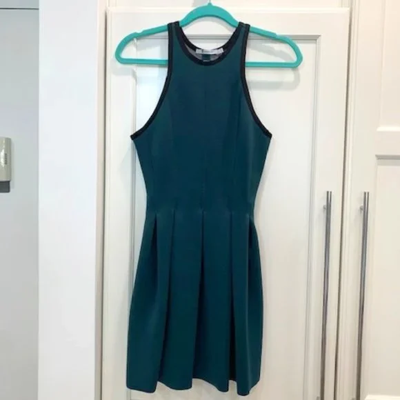 Alexander Wang | Dresses | Alexander Wang Green Pleated Dress | Poshmark